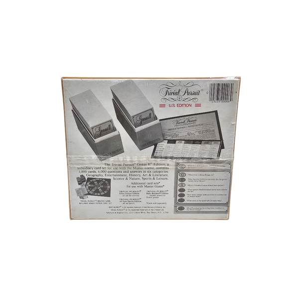 1984 Trivial Pursuit Genus II Edition Subsidiary Card Set - Picture 5 of 7